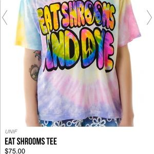 Rare UNIF Eat Shrooms Tee